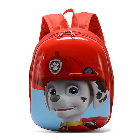 Paw Patrol- inspired 3D Kids Backpack - Cartoon Puppy School Bag for Boys and Girls