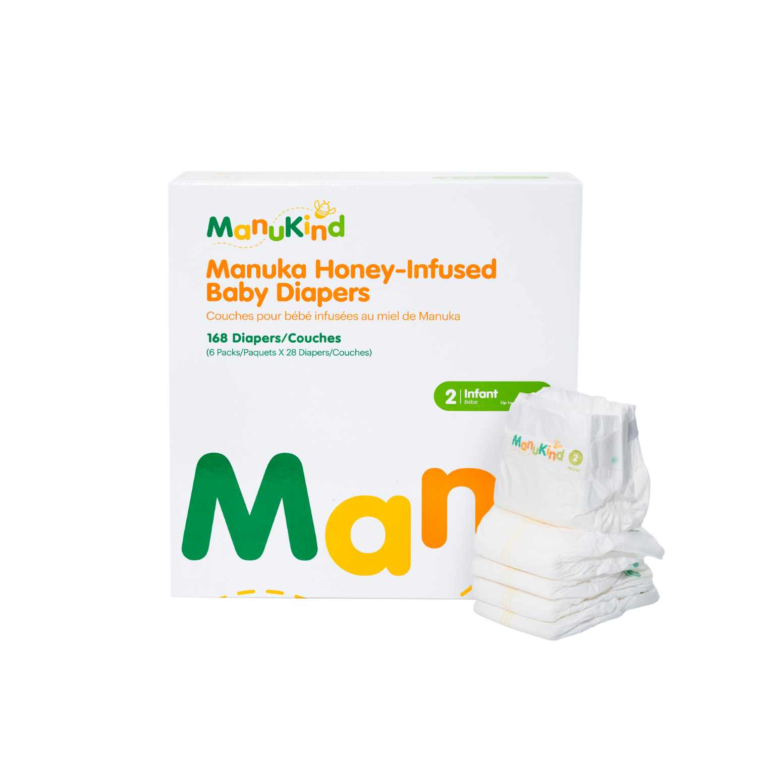Manukind Premium Manuka Honey Diapers (BULK)
