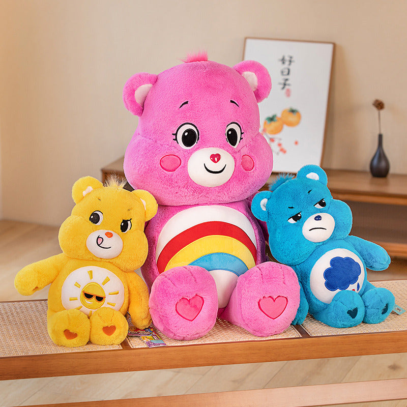 Cute Bears Plush Collection - Rainbow, Share, Happy, Lucky & Birthday Bears | Valentine's Day Gifts