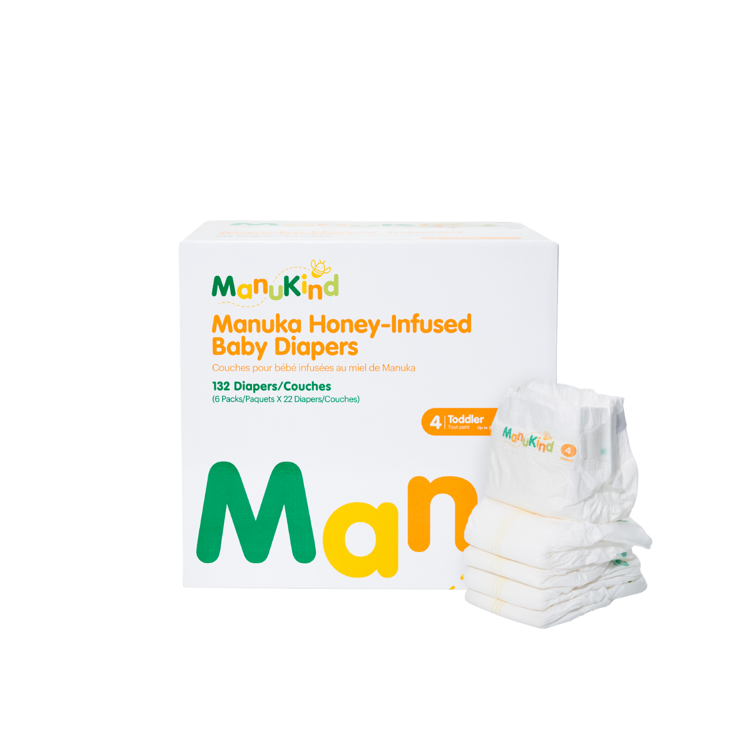 Manukind Premium Manuka Honey Diapers (BULK)