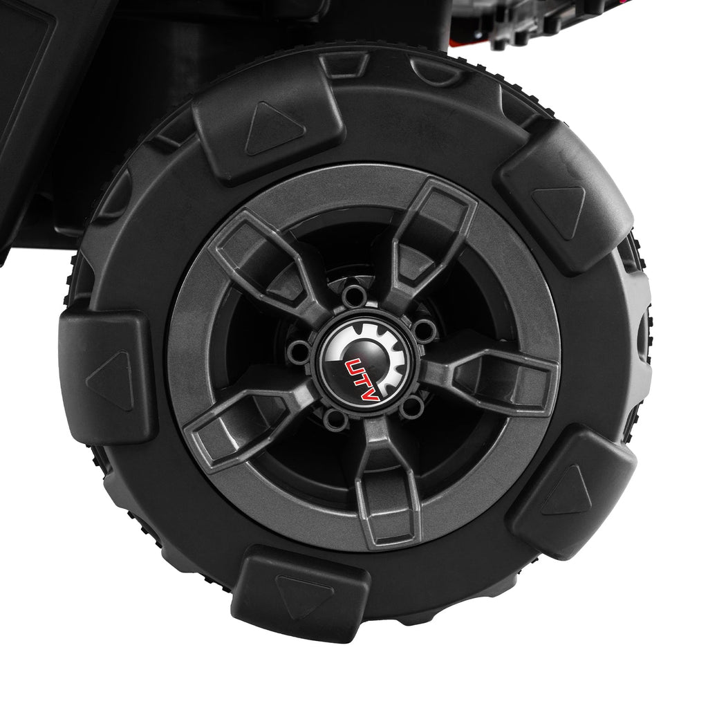 12V Battery Powered Kids Electric Ride-On Car with Remote Control - Red