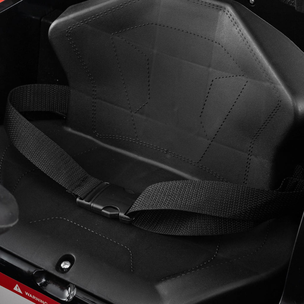 12V Battery Powered Kids Electric Ride-On Car with Remote Control - Red