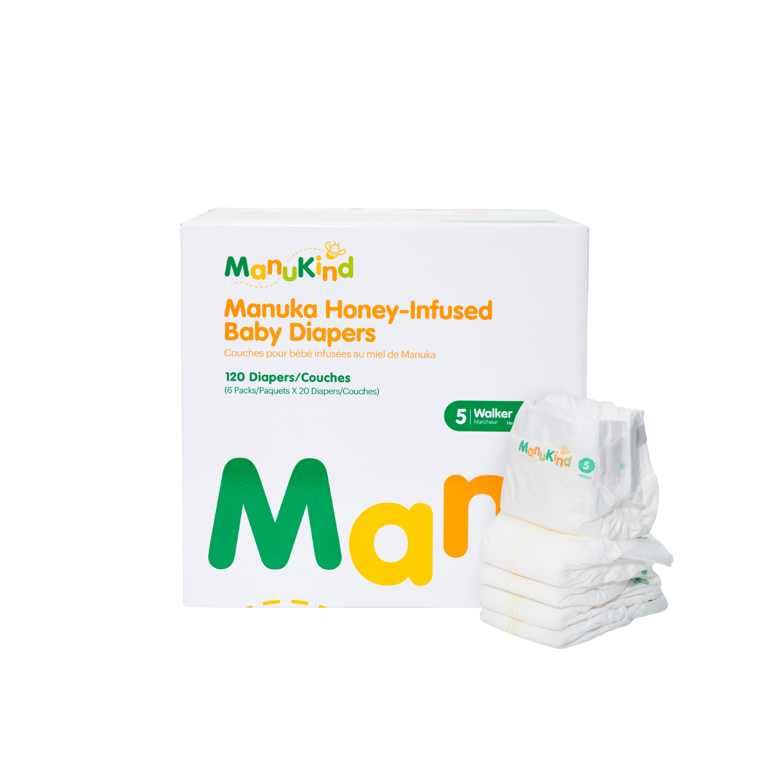 Manukind Premium Manuka Honey Diapers (BULK)