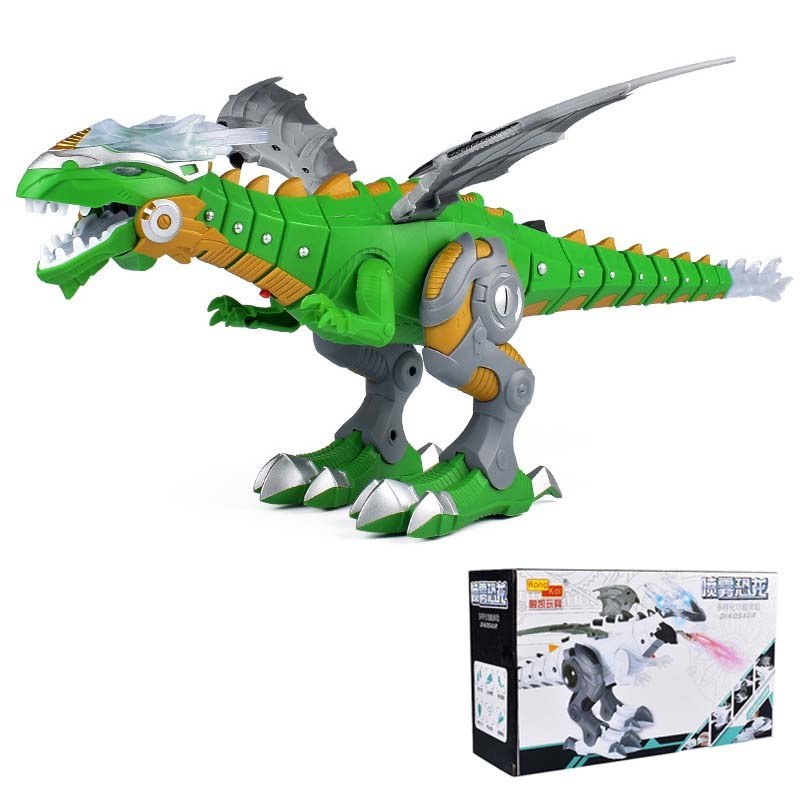 Interactive Robot Dinosaur Toy - Smart Walking Dino with Lights & Sounds for Kids