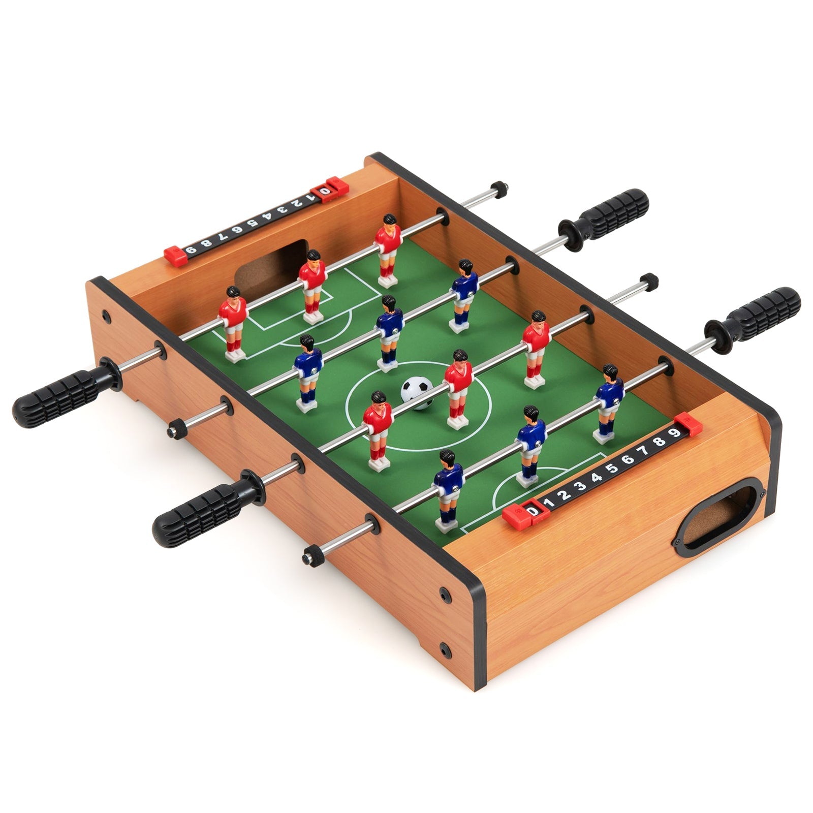 20-Inch Tabletop Foosball Table - Indoor Competition Soccer Game for Kids & Adults