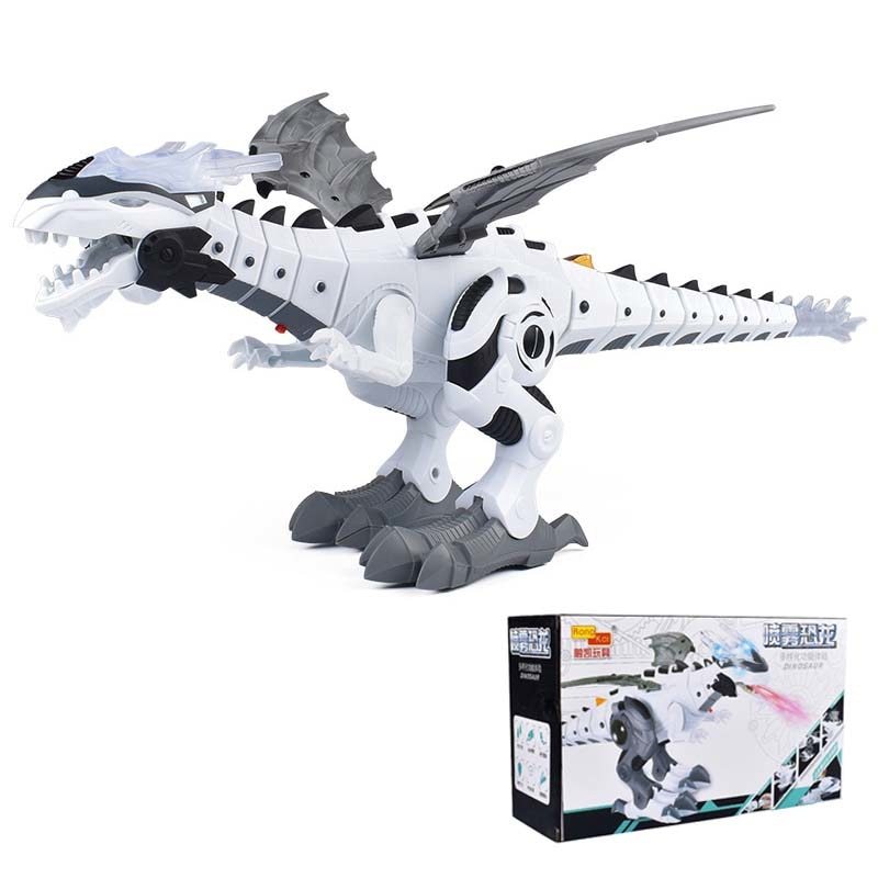 Interactive Robot Dinosaur Toy - Smart Walking Dino with Lights & Sounds for Kids