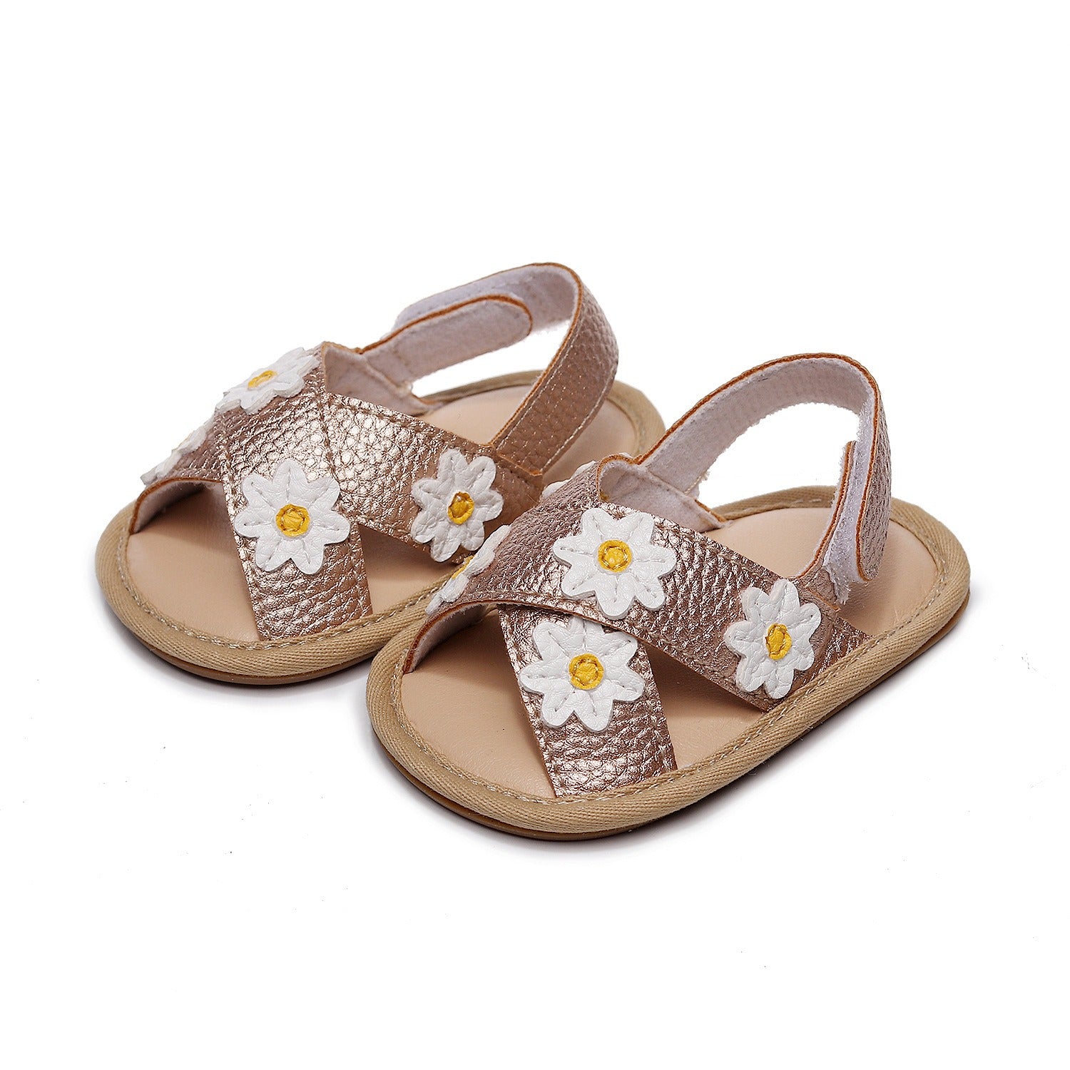 Cross-strap Flower Girl Sandal