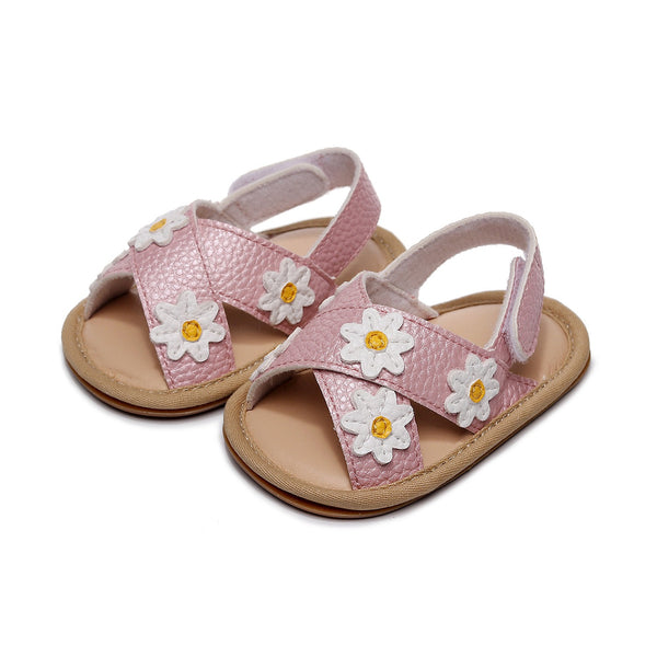 Cross-strap Flower Girl Sandal