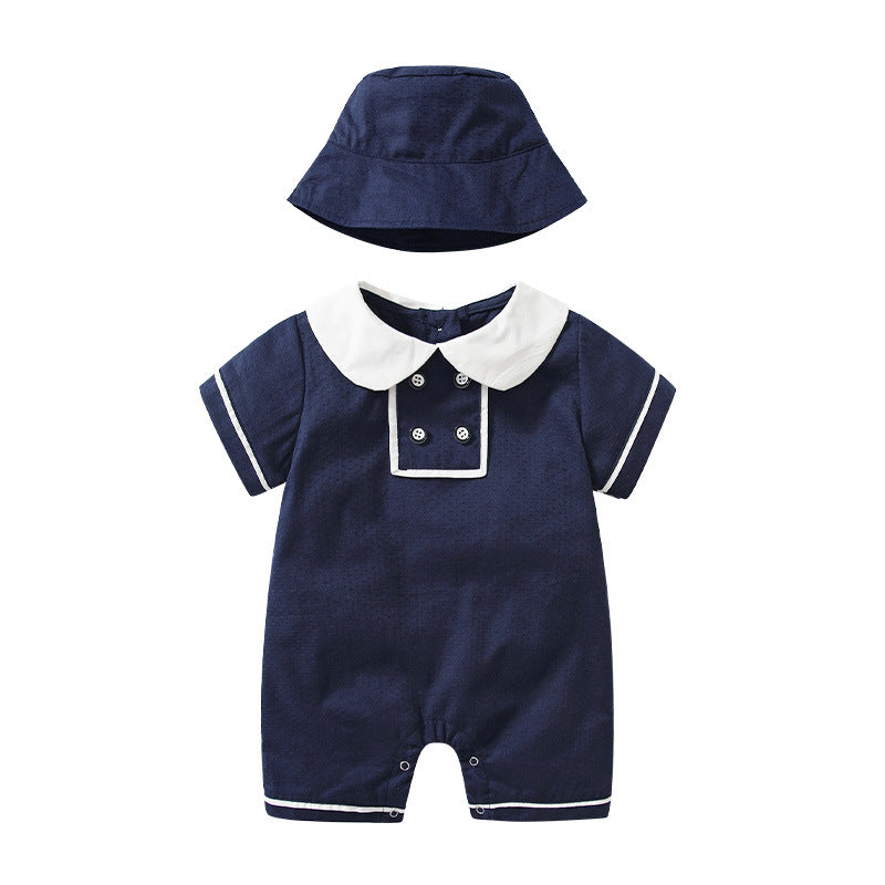 Little Sailor Baby Boy Romper