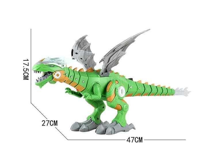Interactive Robot Dinosaur Toy - Smart Walking Dino with Lights & Sounds for Kids