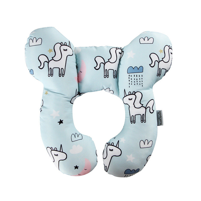 Baby U-Shaped Neck Support Pillow for Stroller & Car Seat
