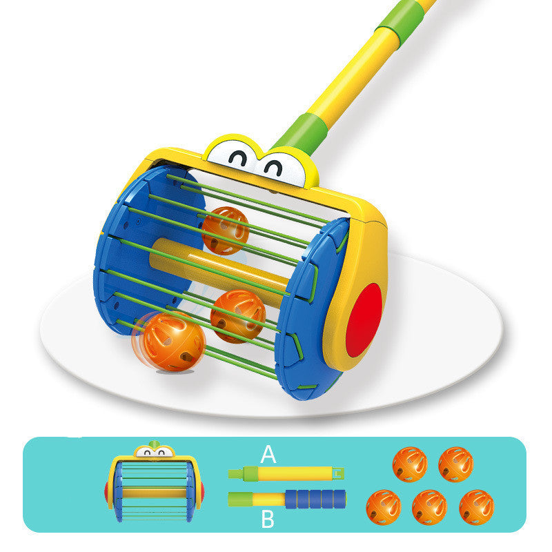 Kids Toy Launcher & Vacuum Cleaner Combo Play Set