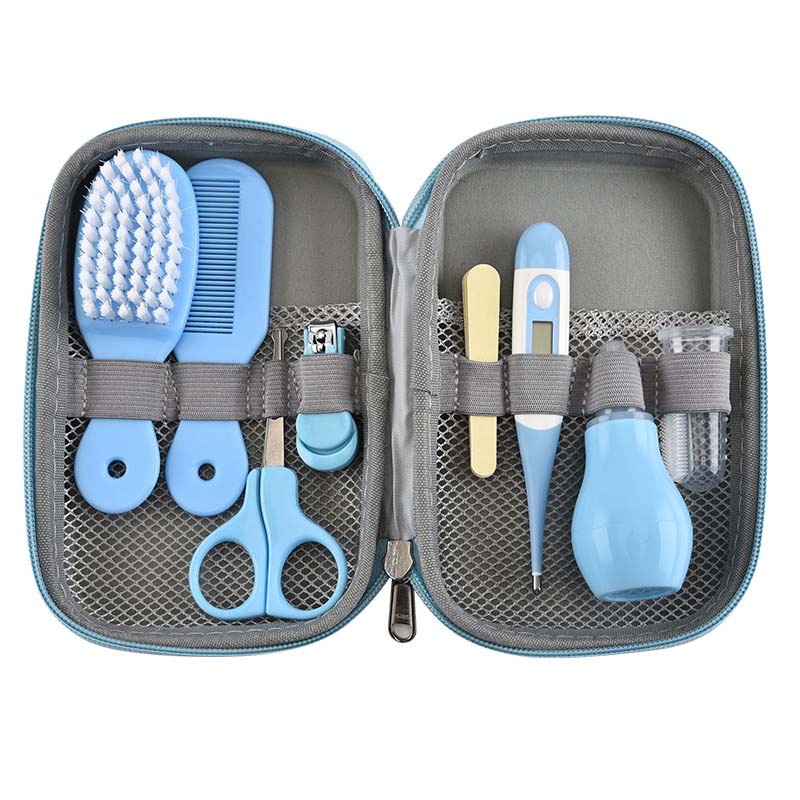 8-Piece Baby Grooming & Healthcare Kit – Newborn Care Set for 0–3 Years