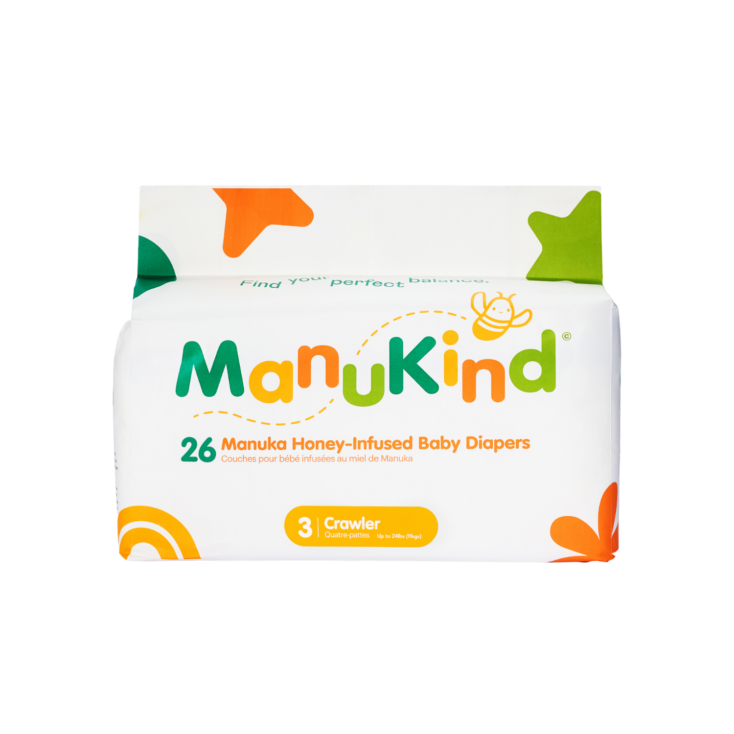 Manukind Premium Manuka Honey Diapers (BULK)