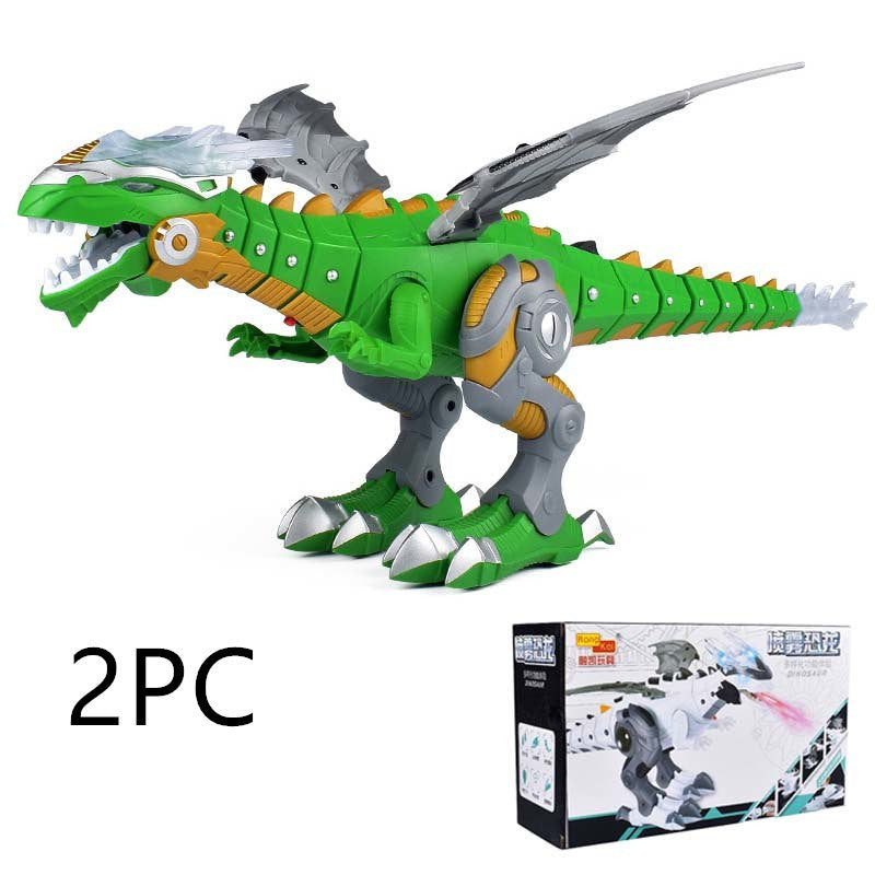 Interactive Robot Dinosaur Toy - Smart Walking Dino with Lights & Sounds for Kids