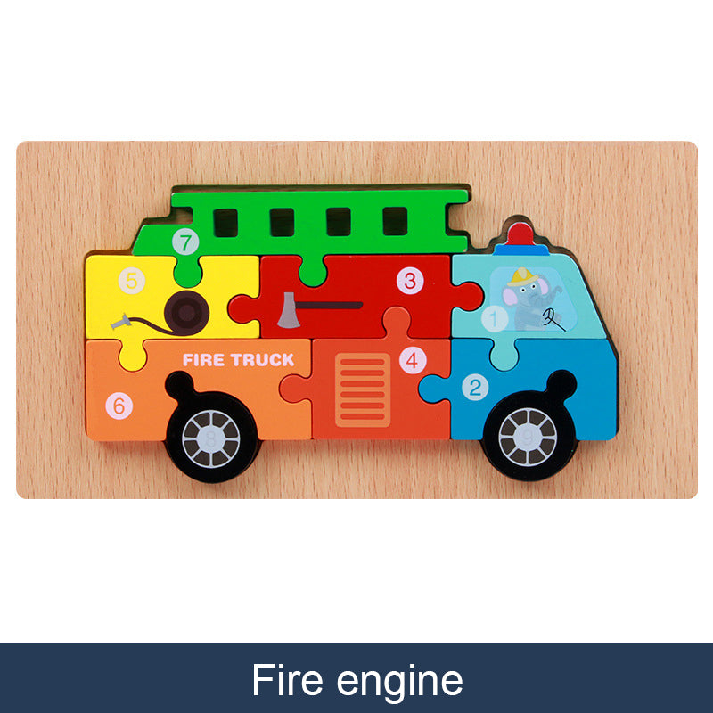 Dinosaur DIY Puzzle for Kids Ages 3-6 | Educational STEM Toy