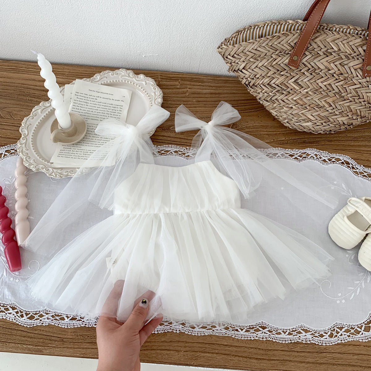 Baby Cotton Dress Set | Newborn & Infant 0–12 Months