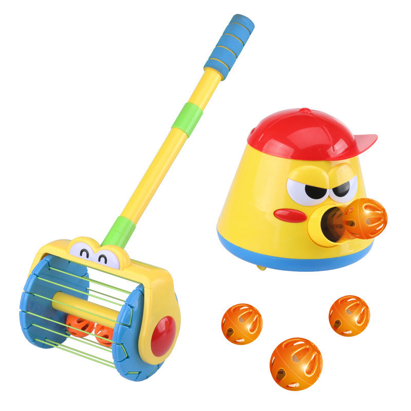 Kids Toy Launcher & Vacuum Cleaner Combo Play Set
