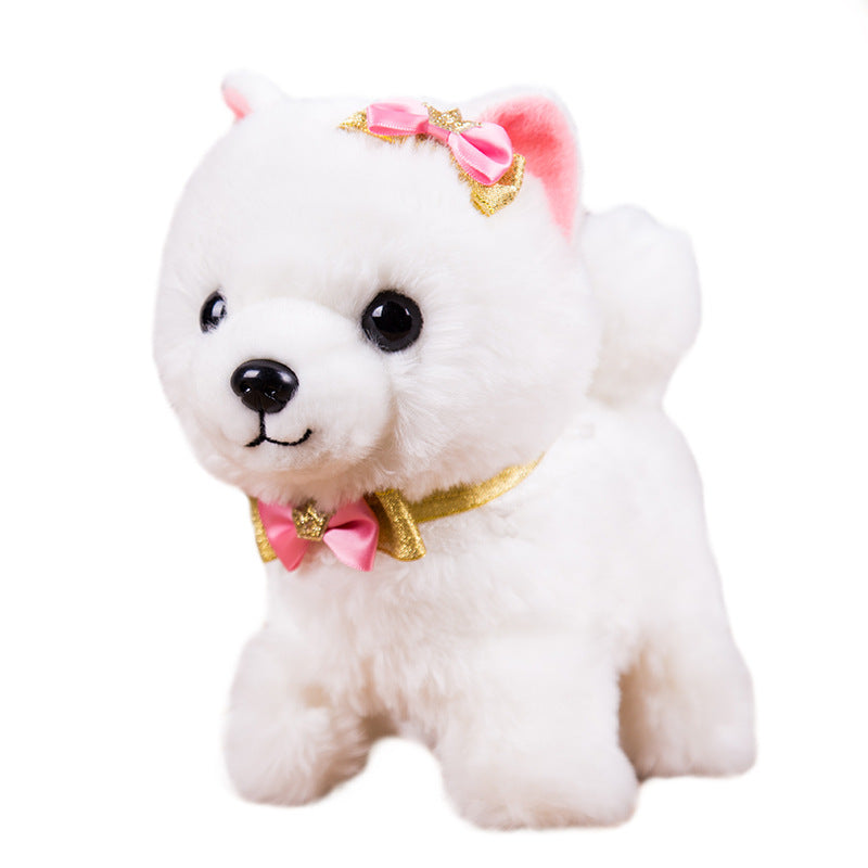 Interactive Puppy Plush - Realistic Barking & Wagging Toy Dog for Ages 3+