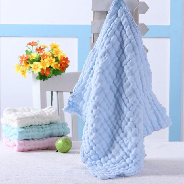 Soft Cotton Baby Washcloths | Gentle & Absorbent Baby Bath Towels