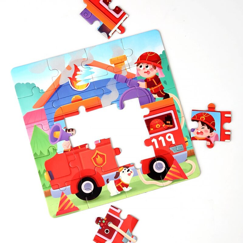 Magnetic Progressive Puzzle for Kids Ages 3-6
