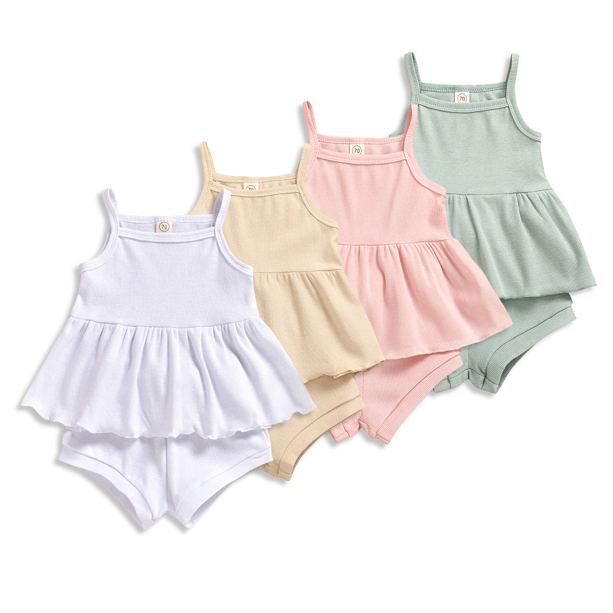 Breathable Baby Girl Summer Set (1-3 Years)