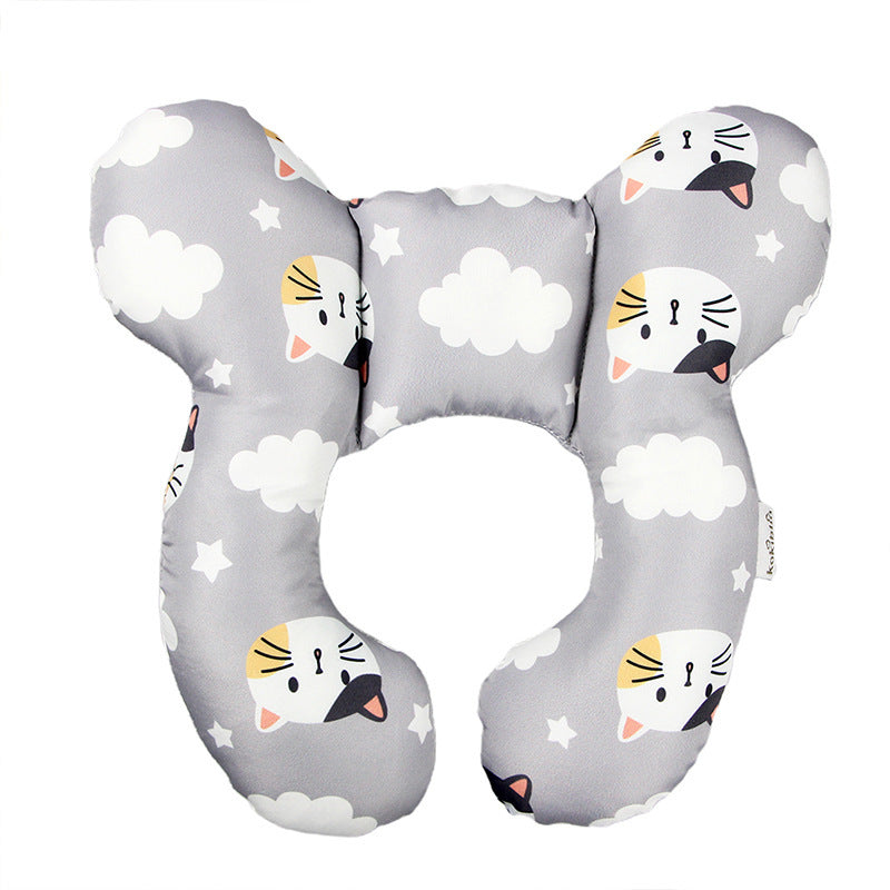 Baby U-Shaped Neck Support Pillow for Stroller & Car Seat