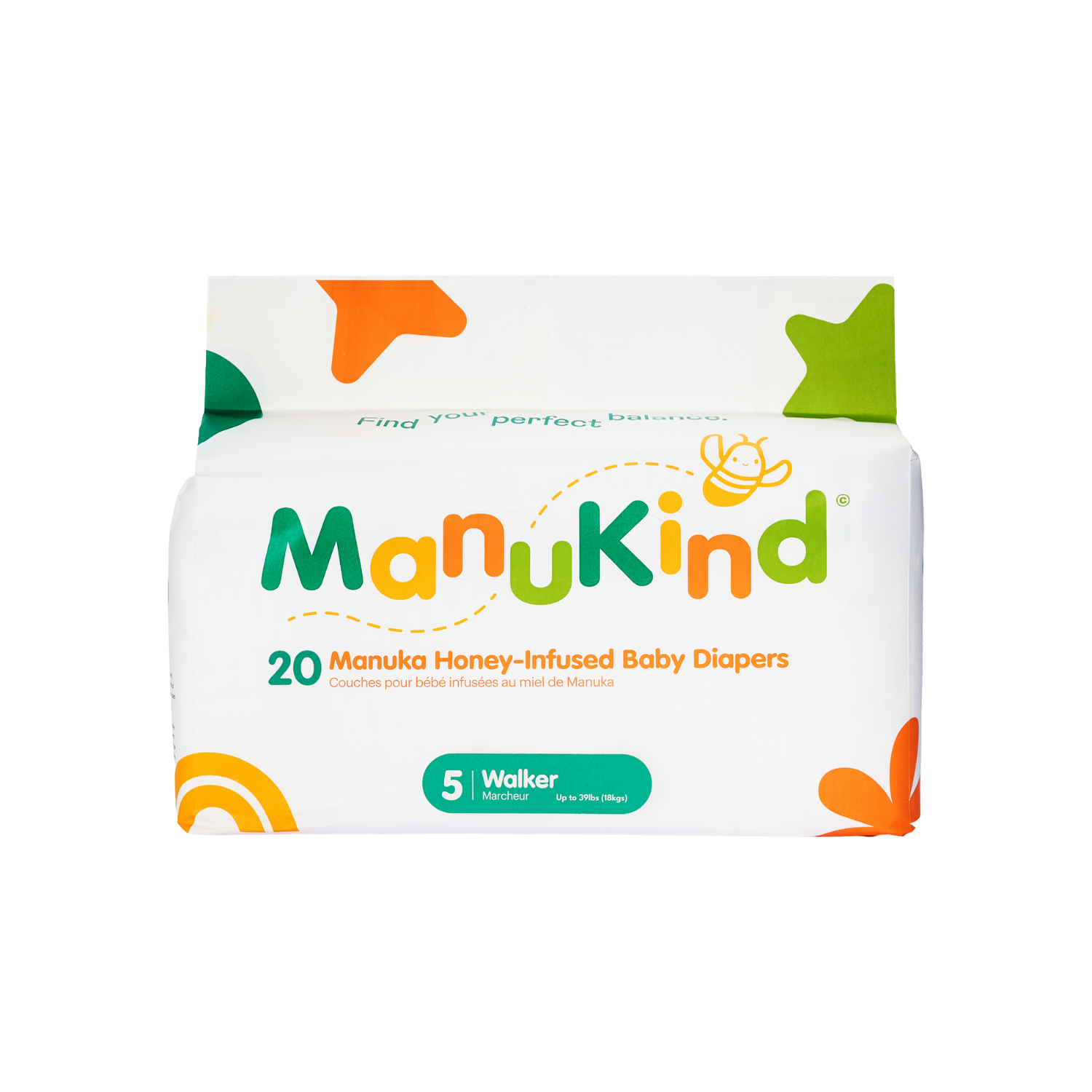 Manukind Premium Manuka Honey Diapers (BULK)