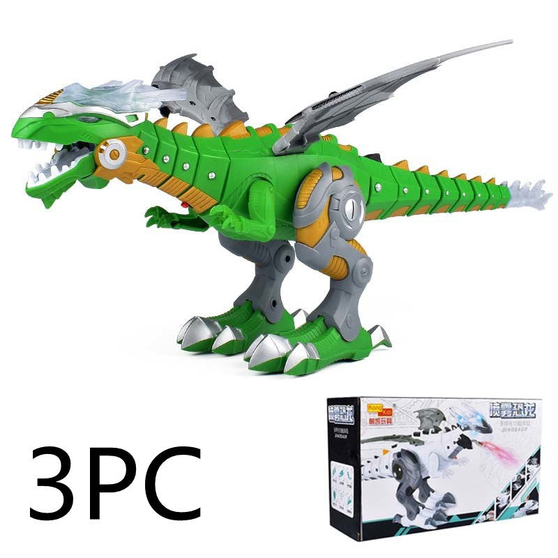 Interactive Robot Dinosaur Toy - Smart Walking Dino with Lights & Sounds for Kids
