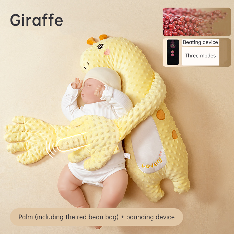 Baby Sleep Aid Pillow & Patting Toy - Anti-Startle Reflex Soother