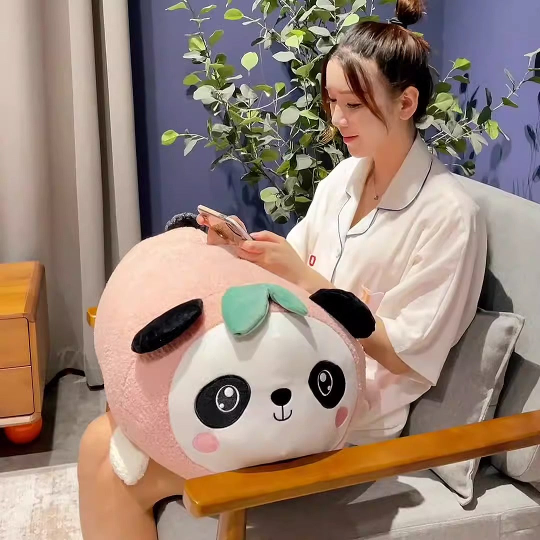 Giant Panda Stuffed Animal - Premium Soft Plush Toy & Sleeping Pillow