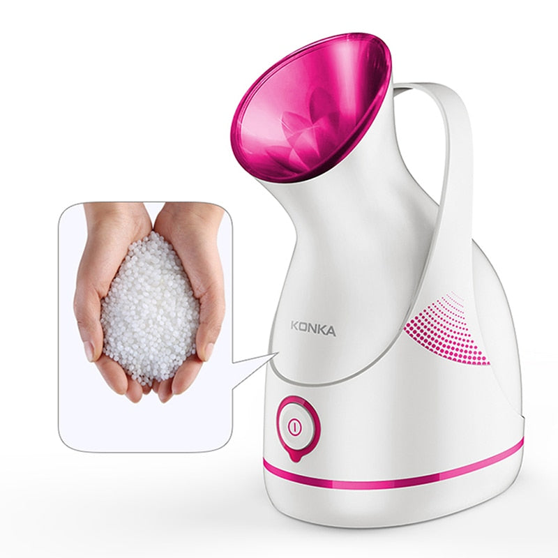 Facial Steamer with 100ml Tank — Deep Cleanse, Hydrate & Glow