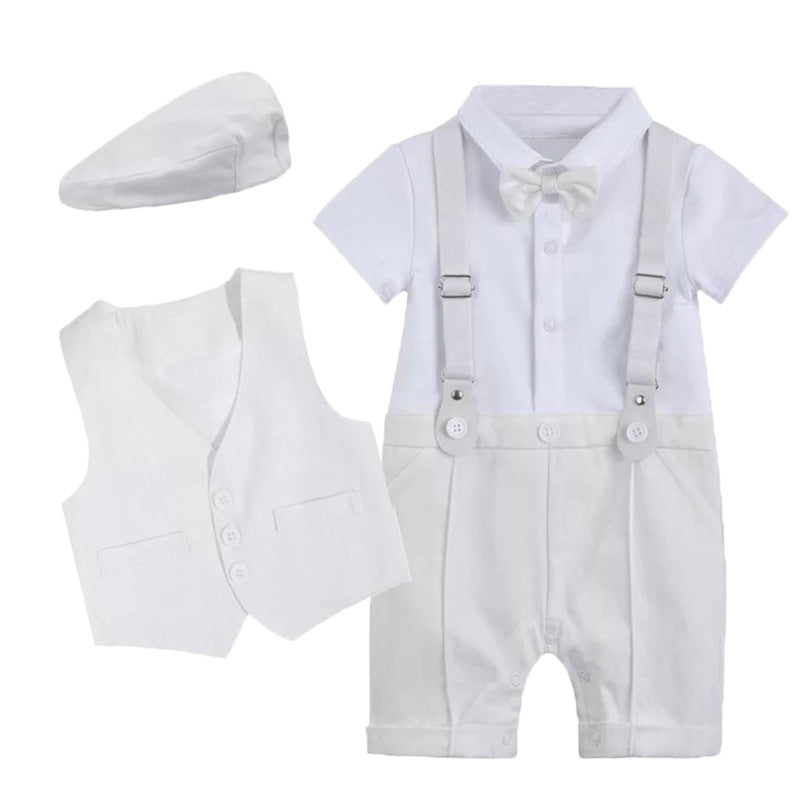 Stylish Two-Piece Summer Suit & Hat Set