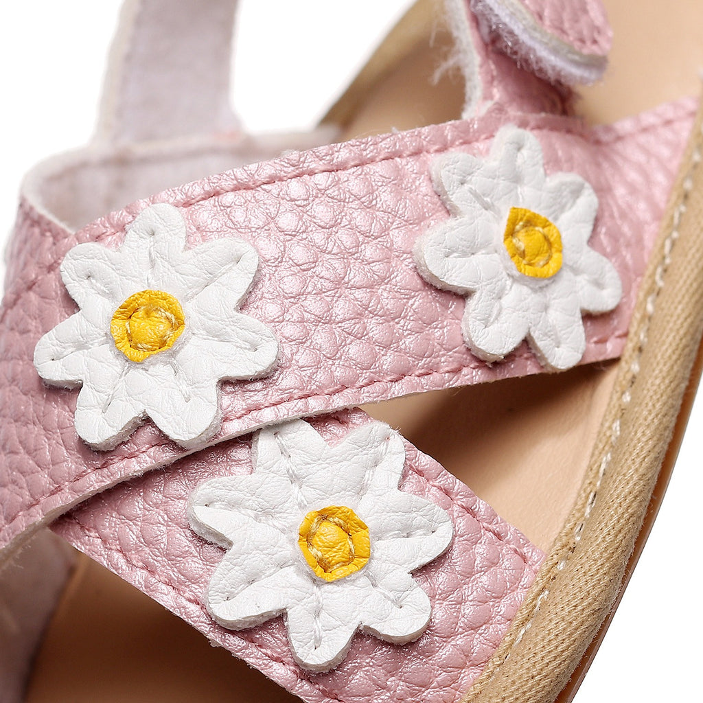 Cross-strap Flower Girl Sandal