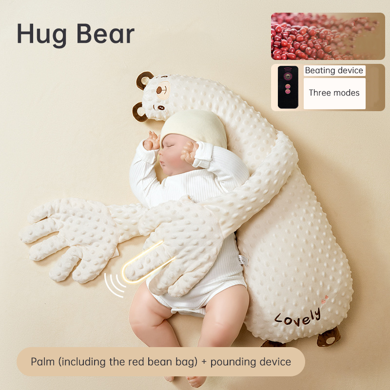 Baby Sleep Aid Pillow & Patting Toy - Anti-Startle Reflex Soother