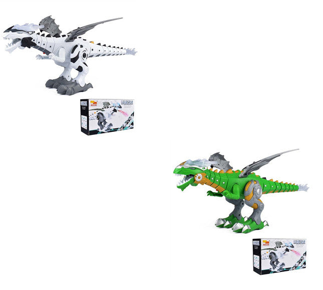 Interactive Robot Dinosaur Toy - Smart Walking Dino with Lights & Sounds for Kids