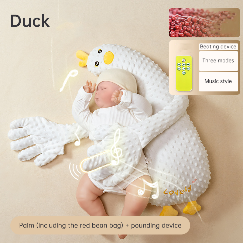 Baby Sleep Aid Pillow & Patting Toy - Anti-Startle Reflex Soother