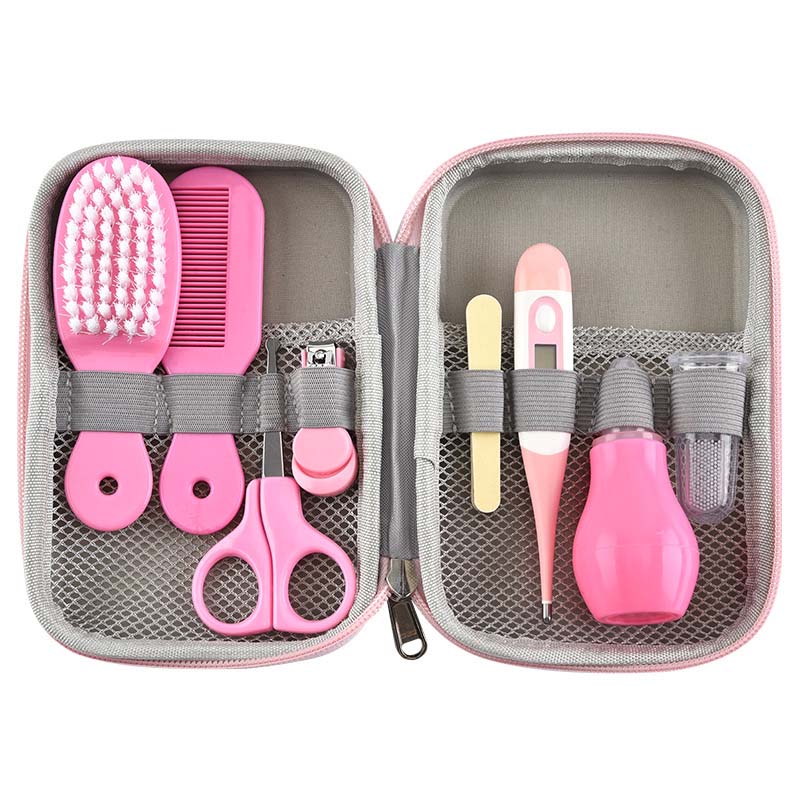 8-Piece Baby Grooming & Healthcare Kit – Newborn Care Set for 0–3 Years