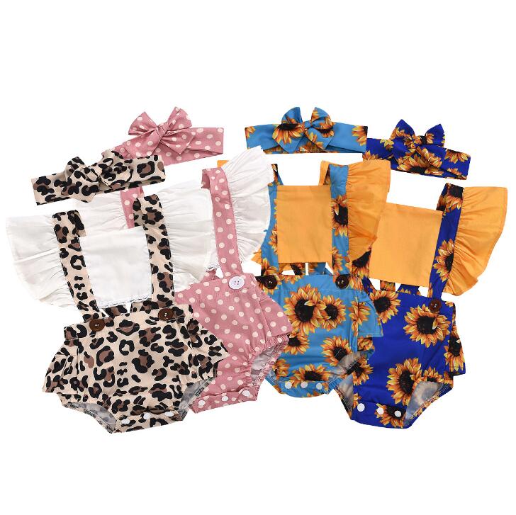 Posh Baby Girl Romper Set
