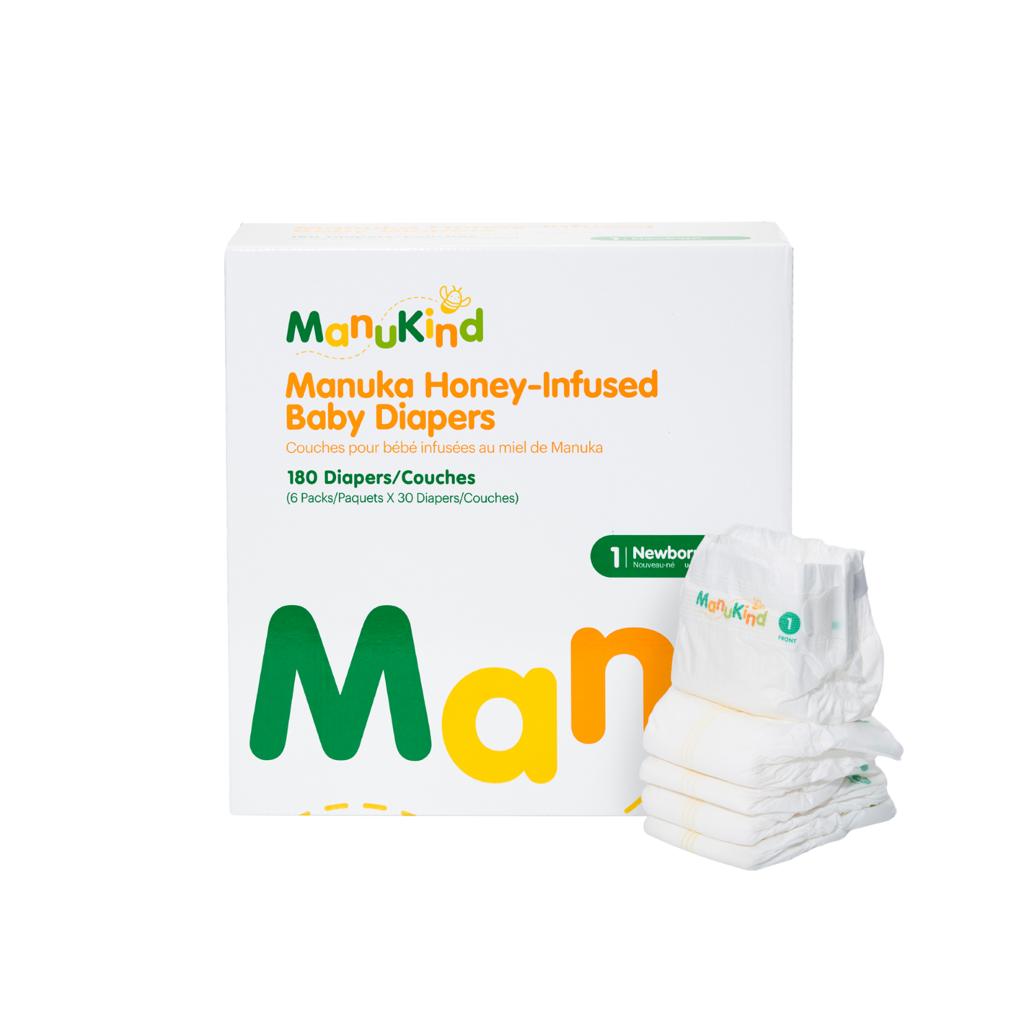 Manukind Premium Manuka Honey Diapers (BULK)