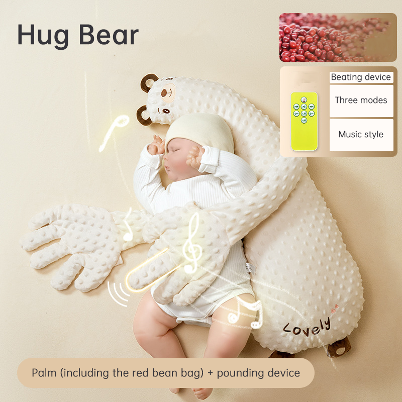 Baby Sleep Aid Pillow & Patting Toy - Anti-Startle Reflex Soother