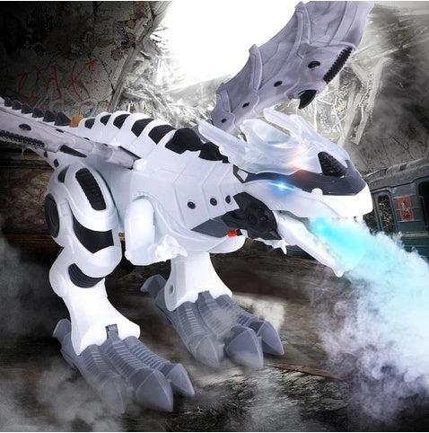 Remote Control Dinosaur Robot - Walking RC T-Rex with Realistic Sounds