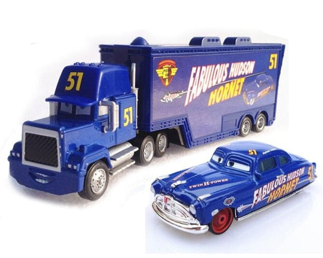 Disney Pixar Cars 1:55 Scale Die-Cast Model Toys - 2 Pack