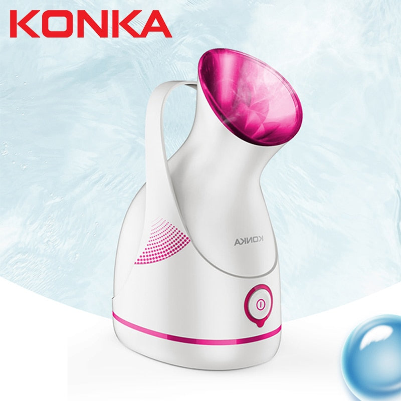 Facial Steamer with 100ml Tank — Deep Cleanse, Hydrate & Glow