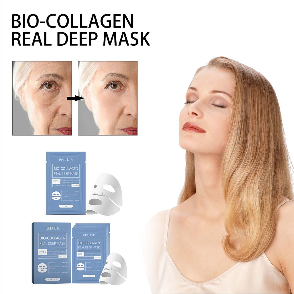 Collagen Hydrating Face Mask — Moisturize, Firm & Brighten Skin