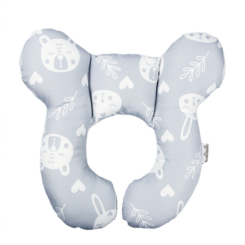 Baby U-Shaped Neck Support Pillow for Stroller & Car Seat