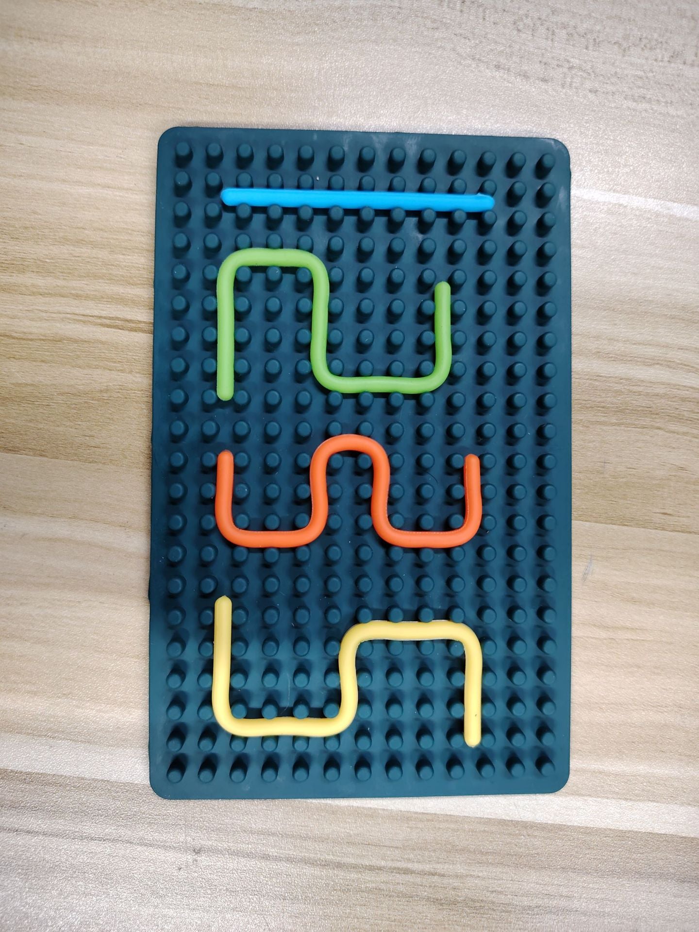 Rainbow Sensory Activity Board - Silicone Educational Toy for Kids