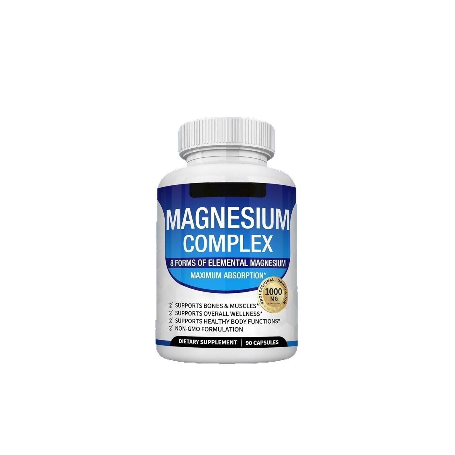 8-Form Magnesium Complex Capsules (90 Count)
