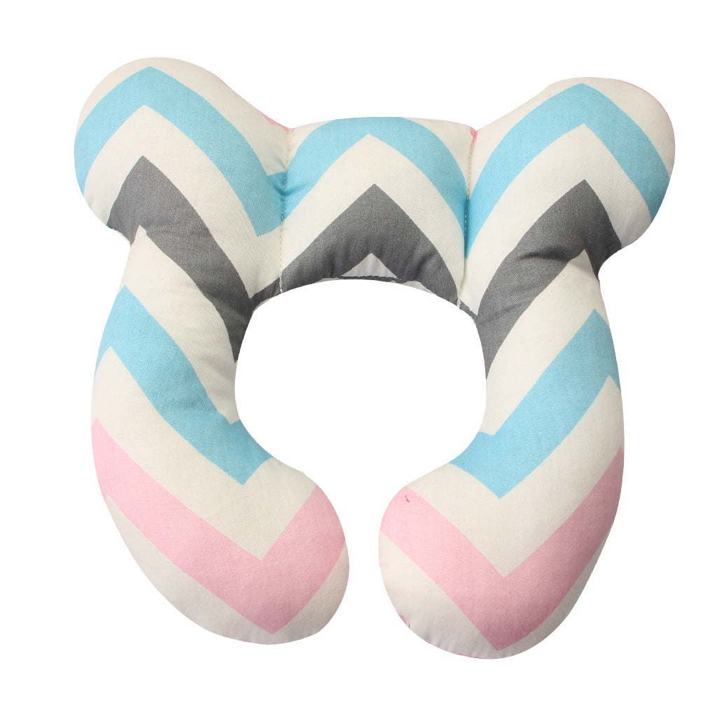 Baby U-Shaped Neck Support Pillow for Stroller & Car Seat