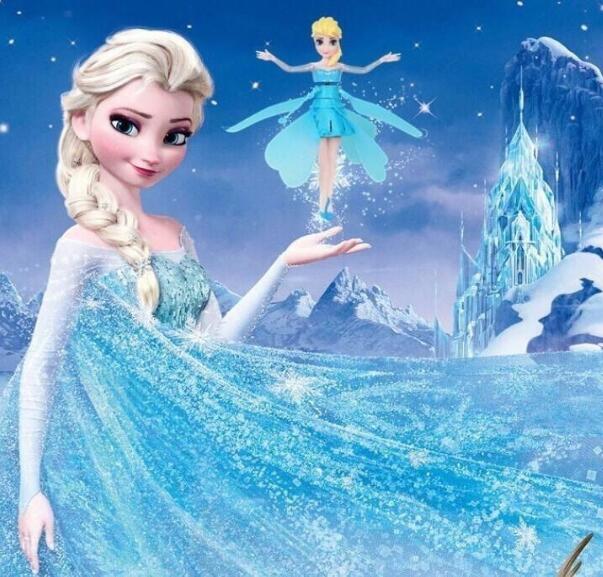 Frozen Princess Elsa Flying Fairy Toy - Hand Sensor Controlled